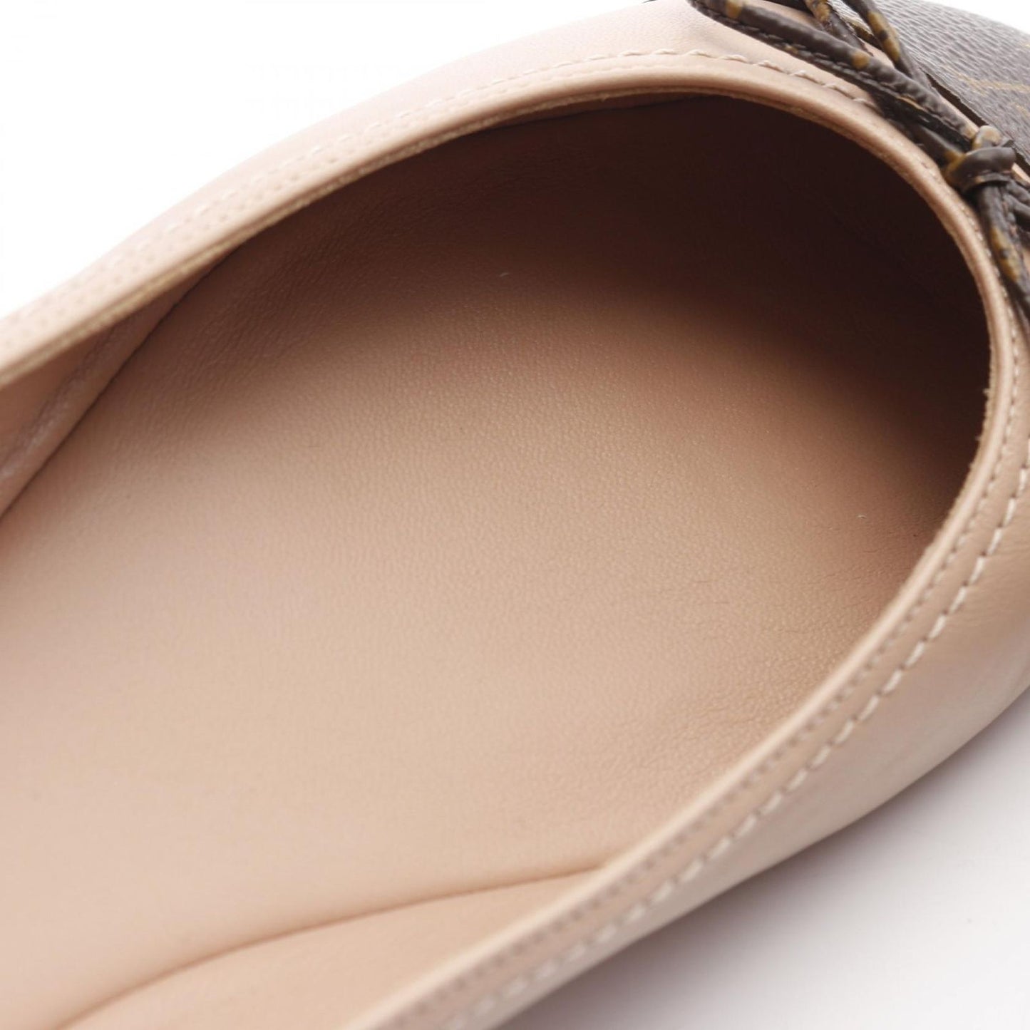 Louis Vuitton Popiline Ballerina Pumps - Monogram Canvas, Size 39