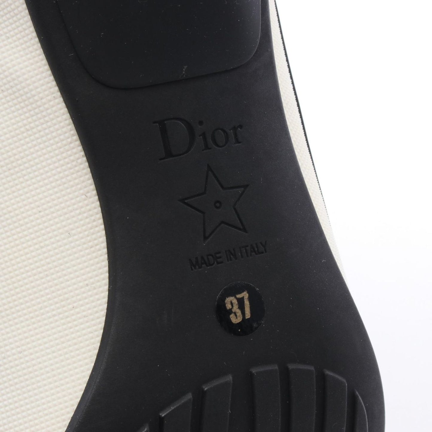 Dior Mesh Boots - Elegant Black Fabric, Size 37