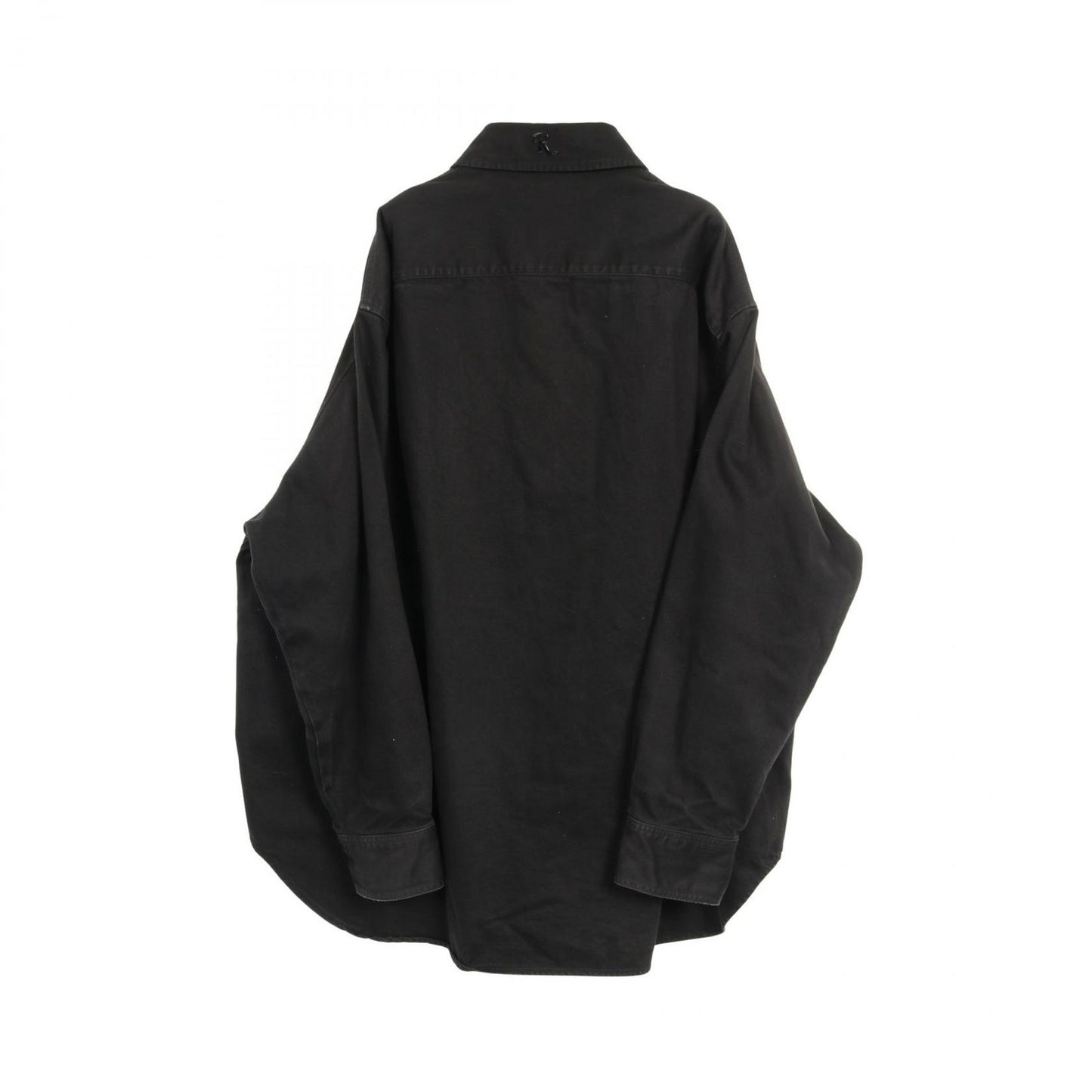 RAF SIMONS Black Cotton Shirt - Exclusive Design, Size S