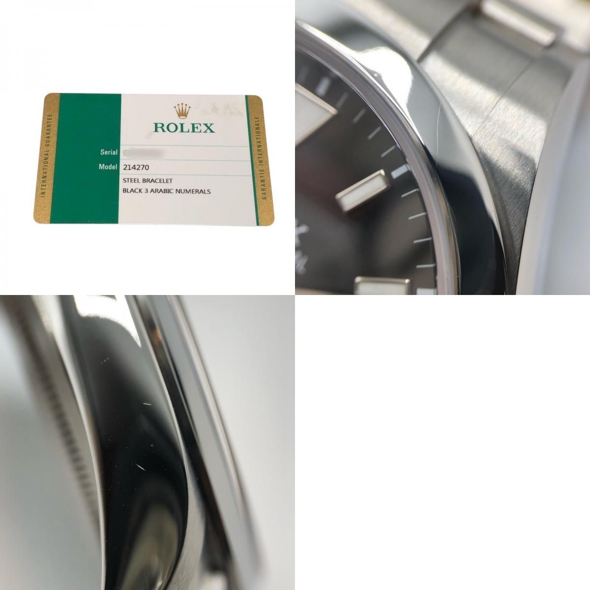 ROLEX Explorer I 214270 - Iconic Men's Automatic Watch