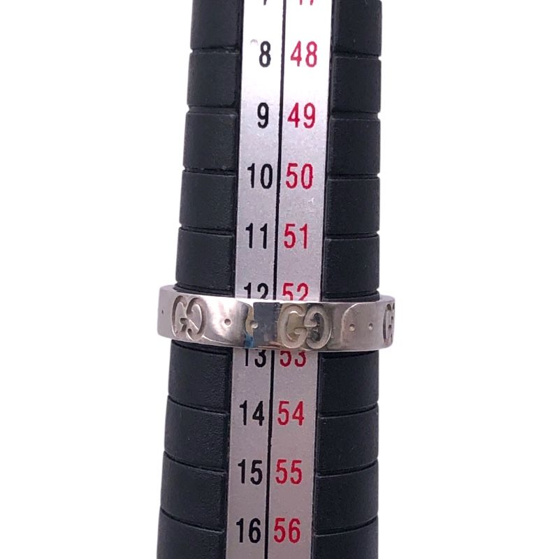 GUCCI Icon Ring in K18 White Gold - Timeless Elegance