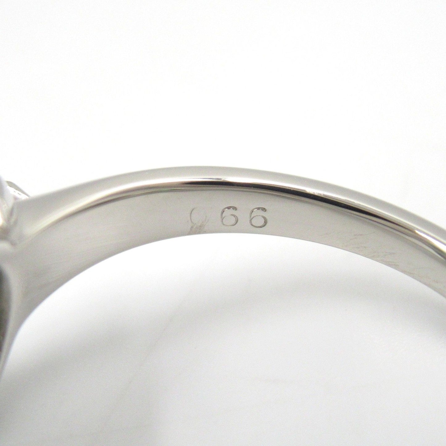 Exquisite Emerald and Diamond Ring in Platinum - #10