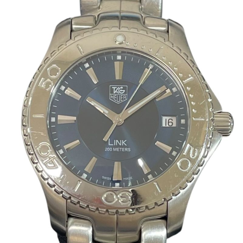 TAG Heuer Link WJ1120-0 Men's Stainless Steel Watch - Navy Dial