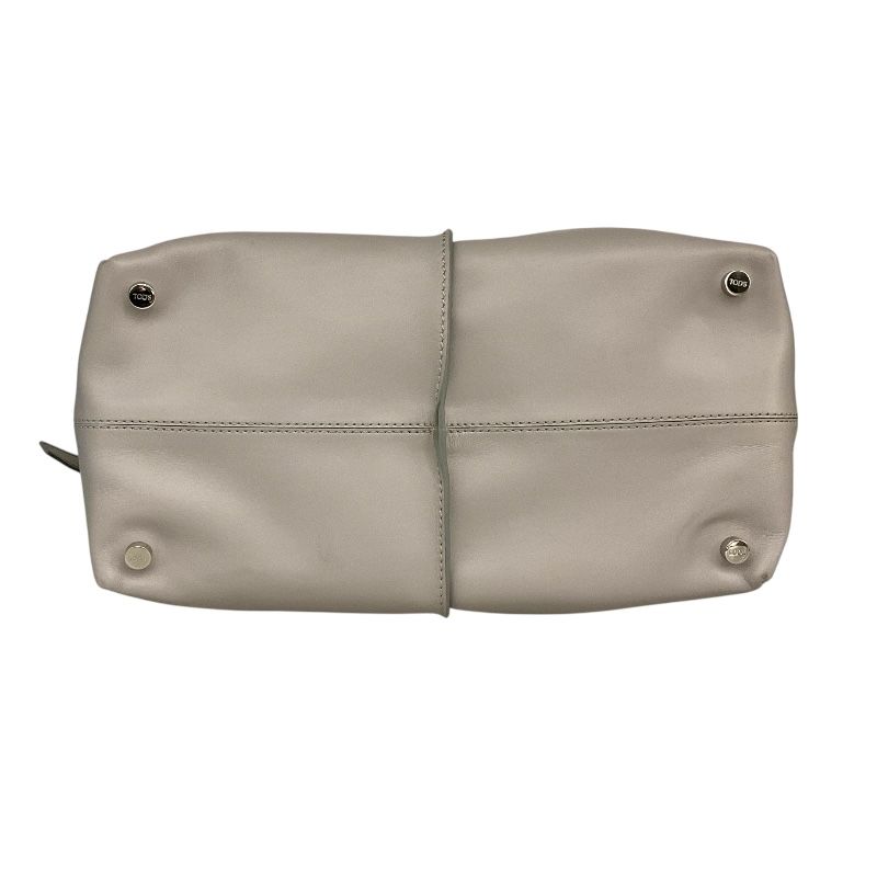 TOD’S D-Styling Bag in Grey Leather - Exquisite Craftsmanship