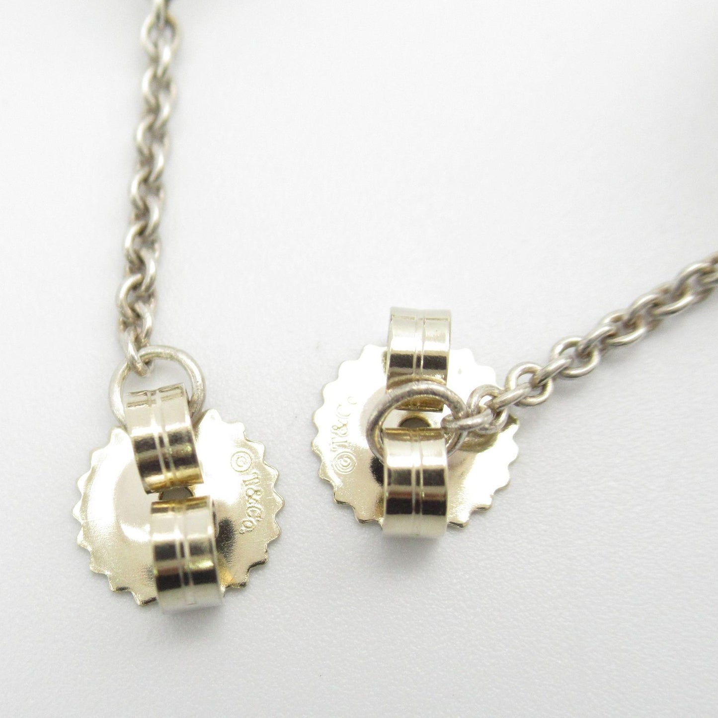 TIFFANY & CO Hardware Triple Drop Earrings - Exquisite Silver Elegance