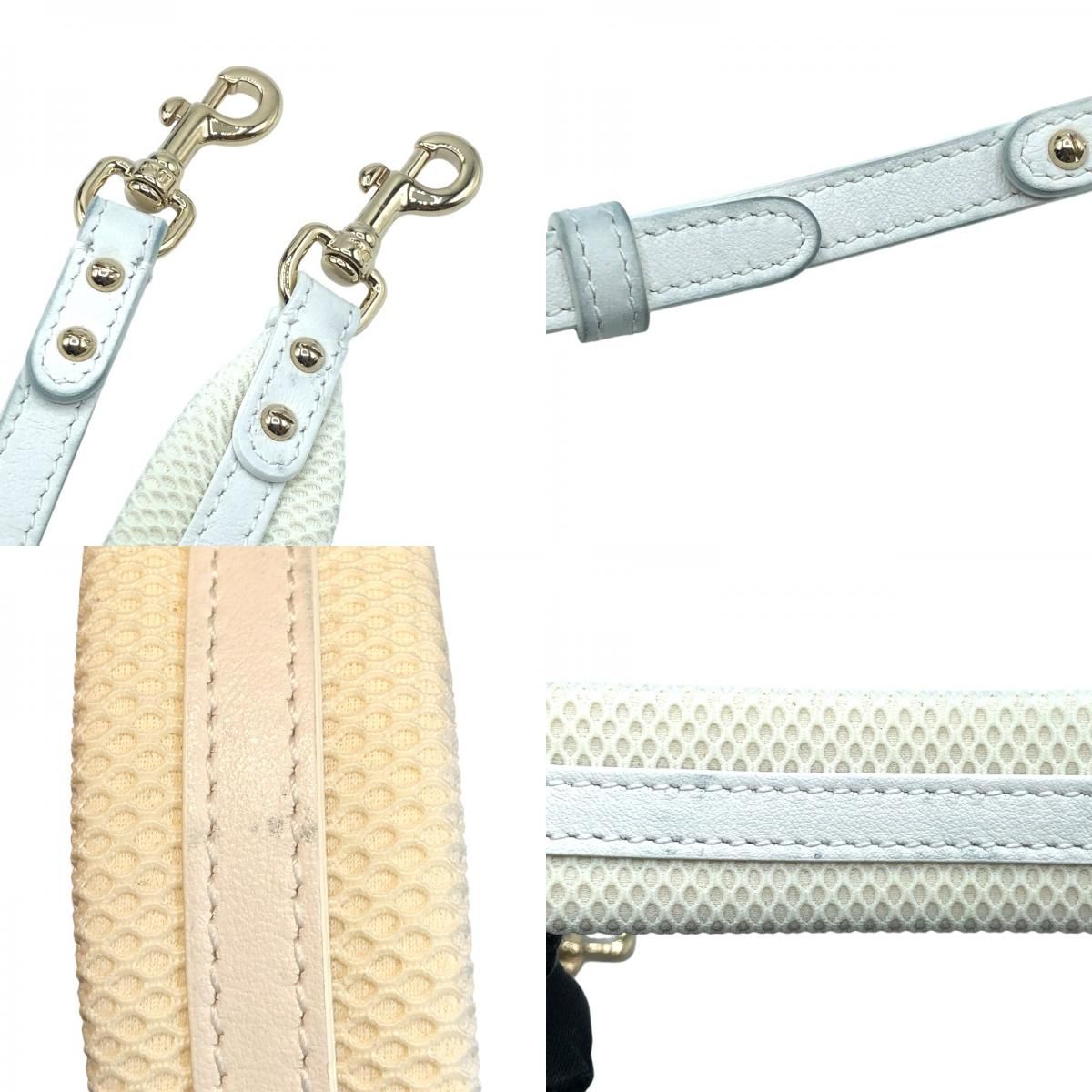 Christian Dior Vibe Micro Bucket Shoulder Bag - Navy & White