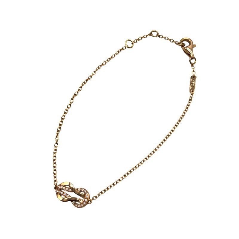 FRED Chanson Infini Diamond Bracelet in K18 Gold - Unisex Elegance