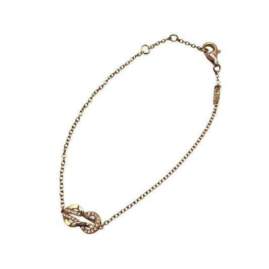 FRED Chanson Infini Diamond Bracelet in K18 Gold - Unisex Elegance