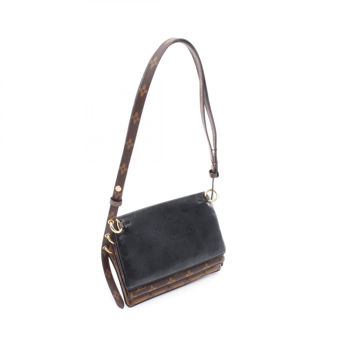 Louis Vuitton Monogram Reverse LV 3 Shoulder Bag - Timeless Elegance