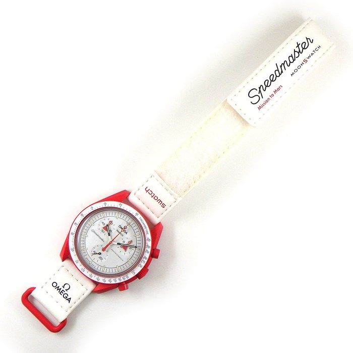 Swatch×OMEGA Speedmaster Mission to Mars Moonwatch SO33R100