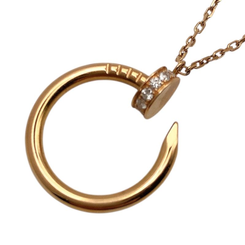 Cartier Juste un Clou Diamond Necklace in 18K Pink Gold