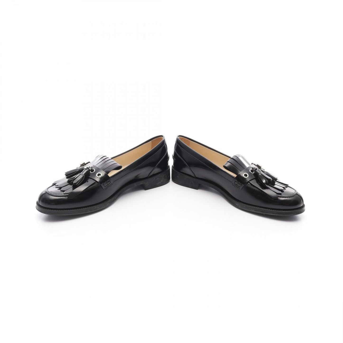 TOD'S Black Leather Loafers - Timeless Elegance for Women