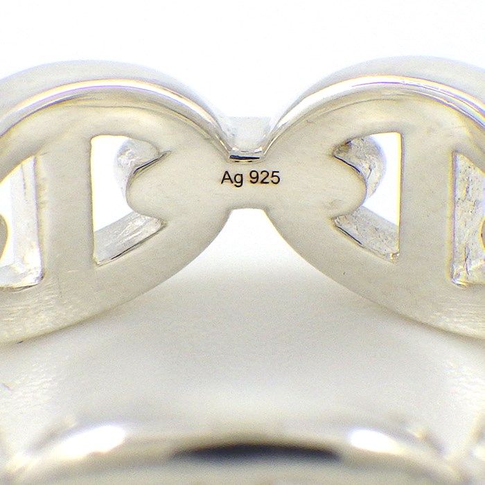 HERMES Chaine d'Ancre PM Ring in Silver 925 - Size 9