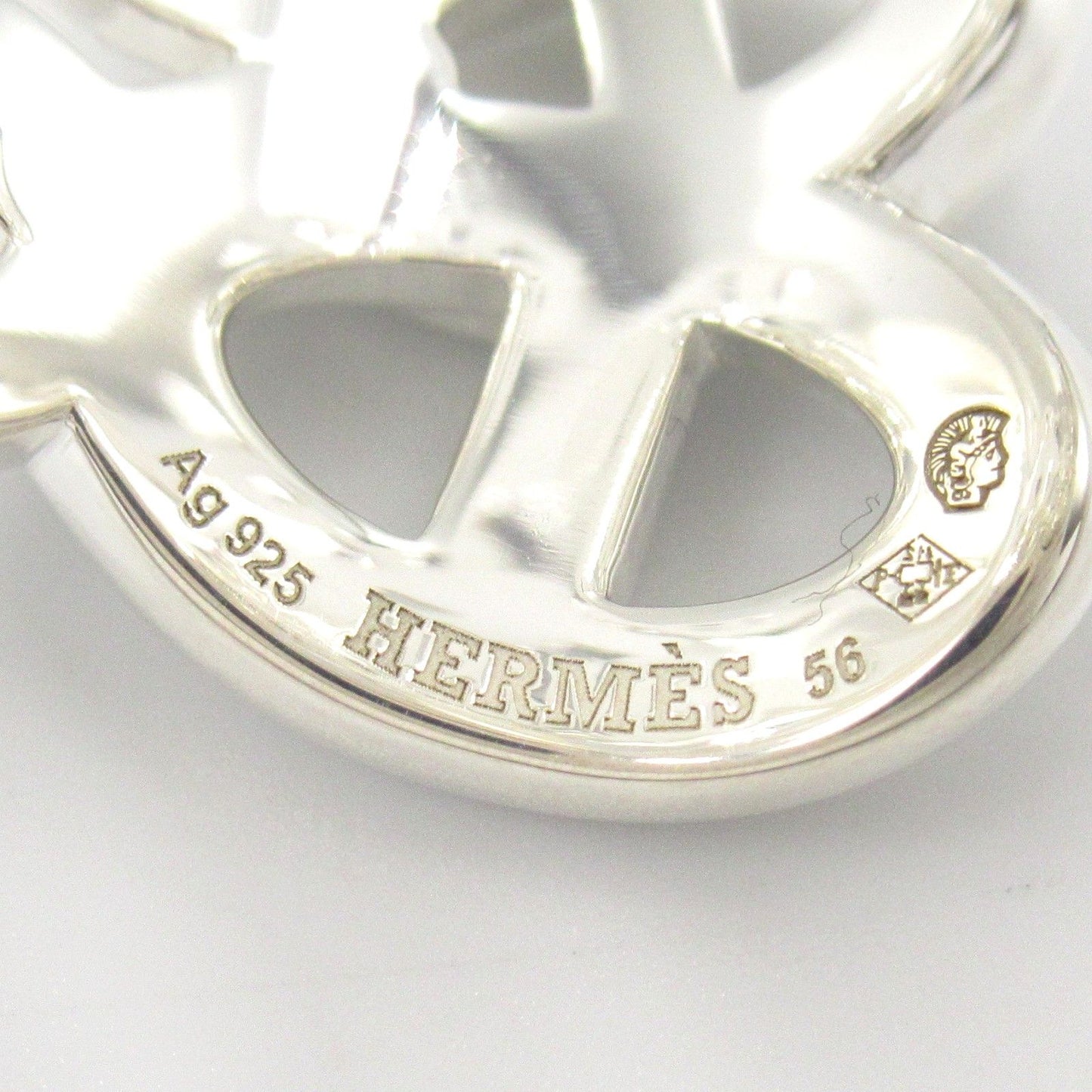 HERMES Chaine d'Ancre Ring in Silver 925 - Timeless Elegance