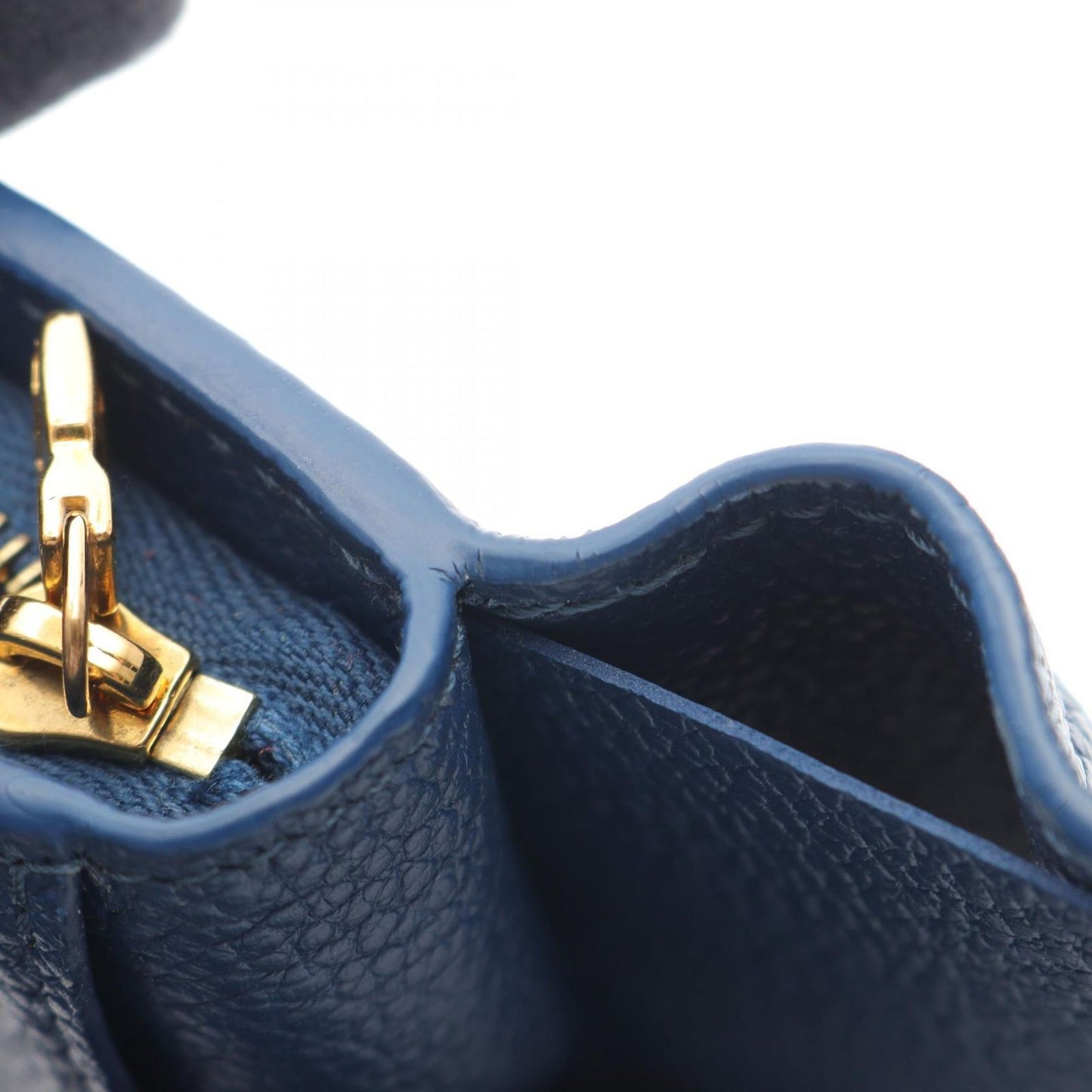 Louis Vuitton Monogram Empreinte Wallet - Portefeuille Clara in Navy