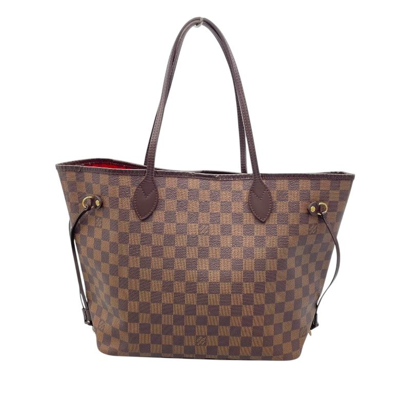 Louis Vuitton Neverfull MM Damier Ebene Canvas Tote Bag