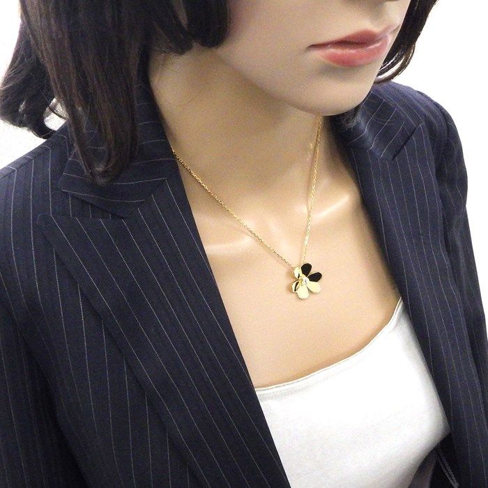 Van Cleef & Arpels Frivole Large Model Necklace with Diamonds