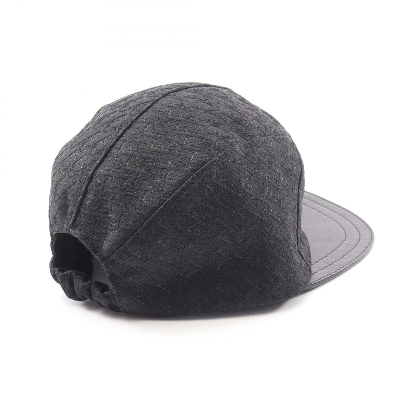 Dior Oblique Galliano Leather Cap - Timeless Elegance