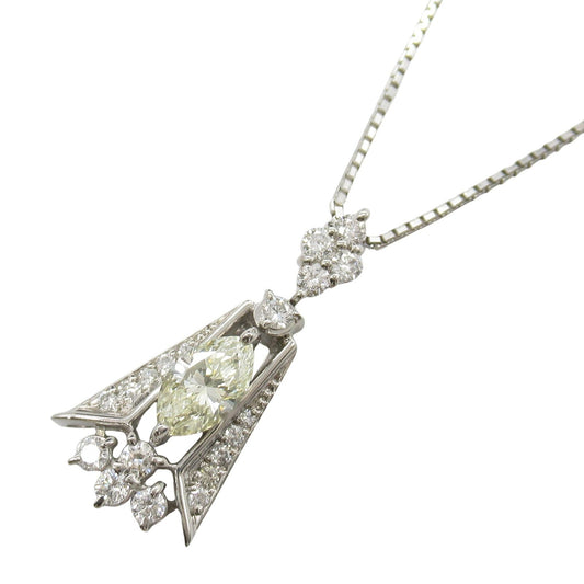 Exquisite JEWELRY Diamond Necklace in Platinum - 0.812ct Elegance