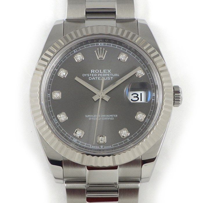 Rolex Datejust 126334G - Exquisite Diamond-Index Timepiece