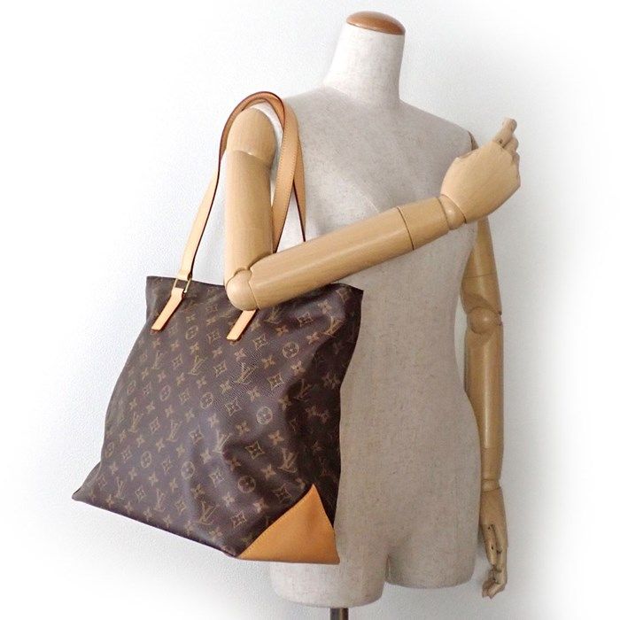 Louis Vuitton Cabas Mezzo Tote Bag - Monogram Canvas - Brown