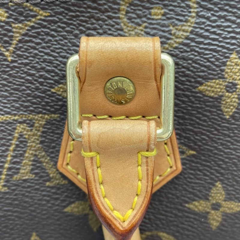 Louis Vuitton Speedy 25 Monogram Canvas Handbag - Brown