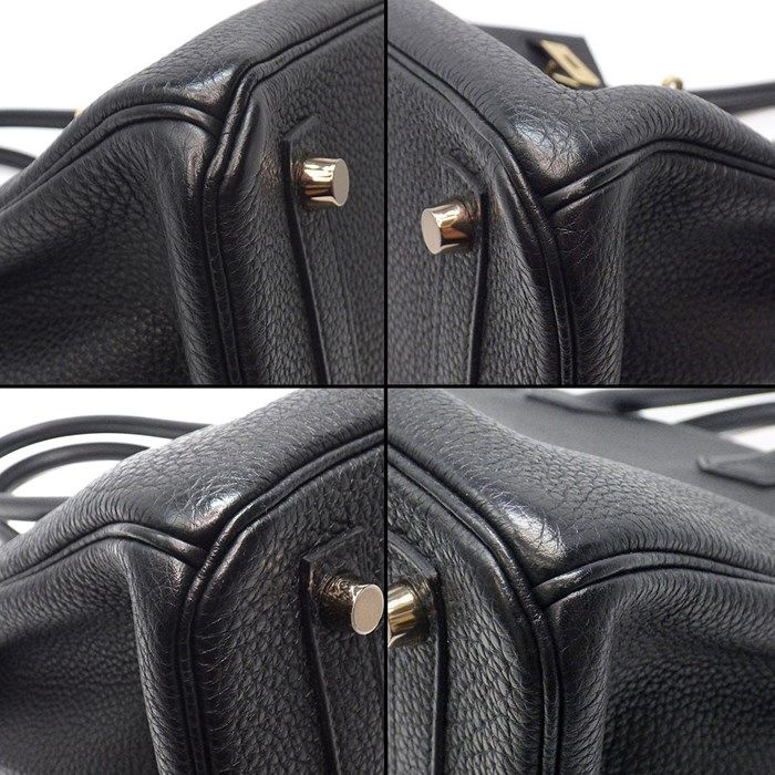 HERMES Birkin 30 Bag - 2019 Black Togo with Rose Gold Hardware