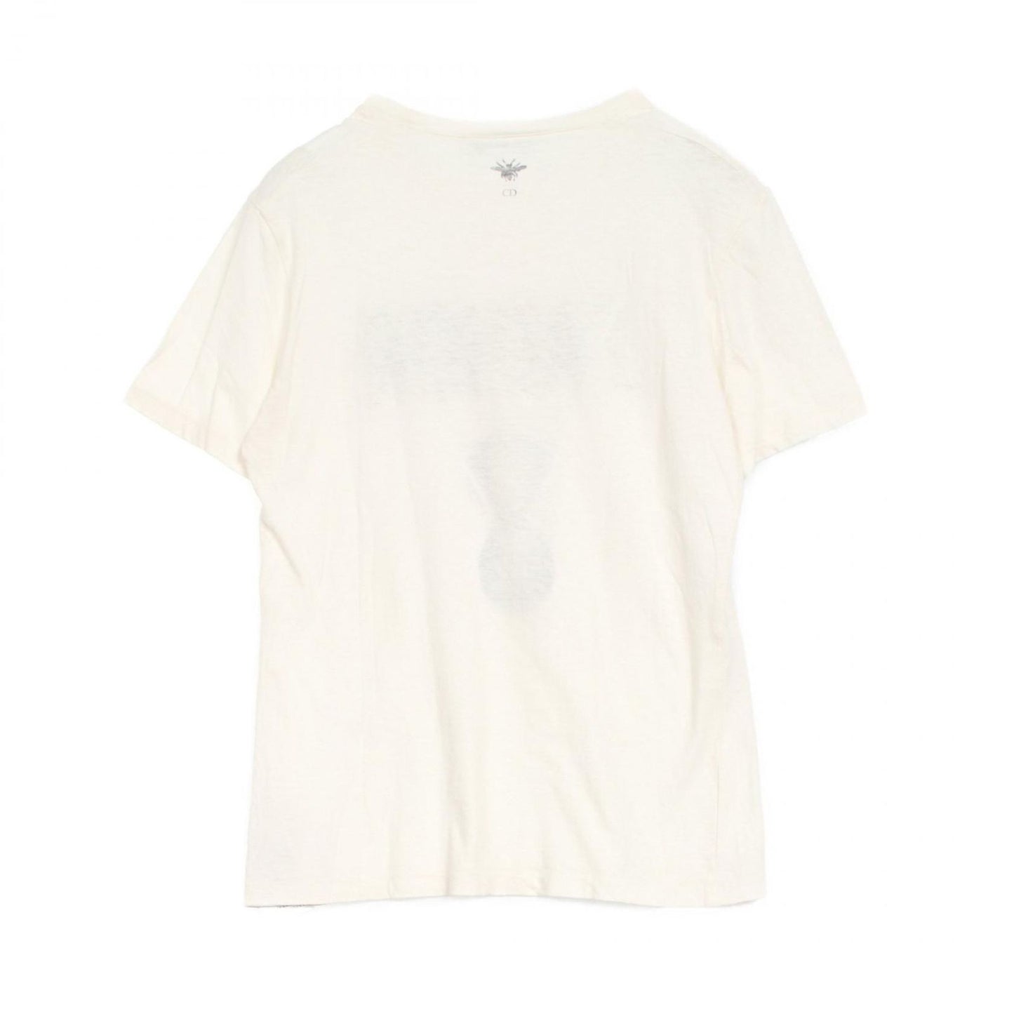 Dior J'ADIOR 8 Cotton T-Shirt - Exquisite Ivory Elegance