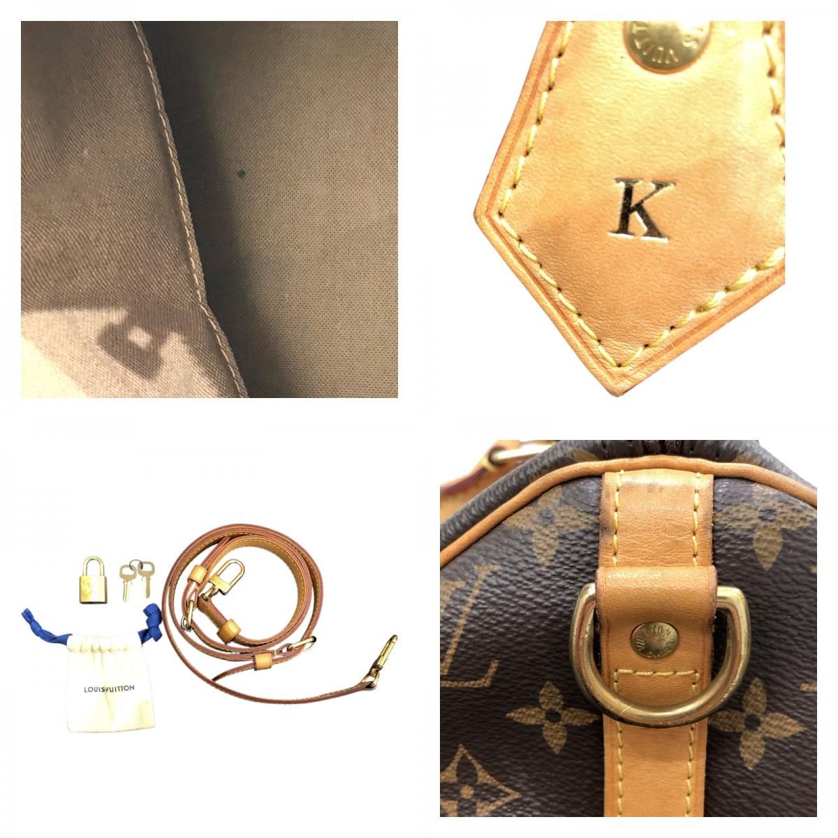 Louis Vuitton Speedy Bandoulière 30 Monogram Canvas Handbag