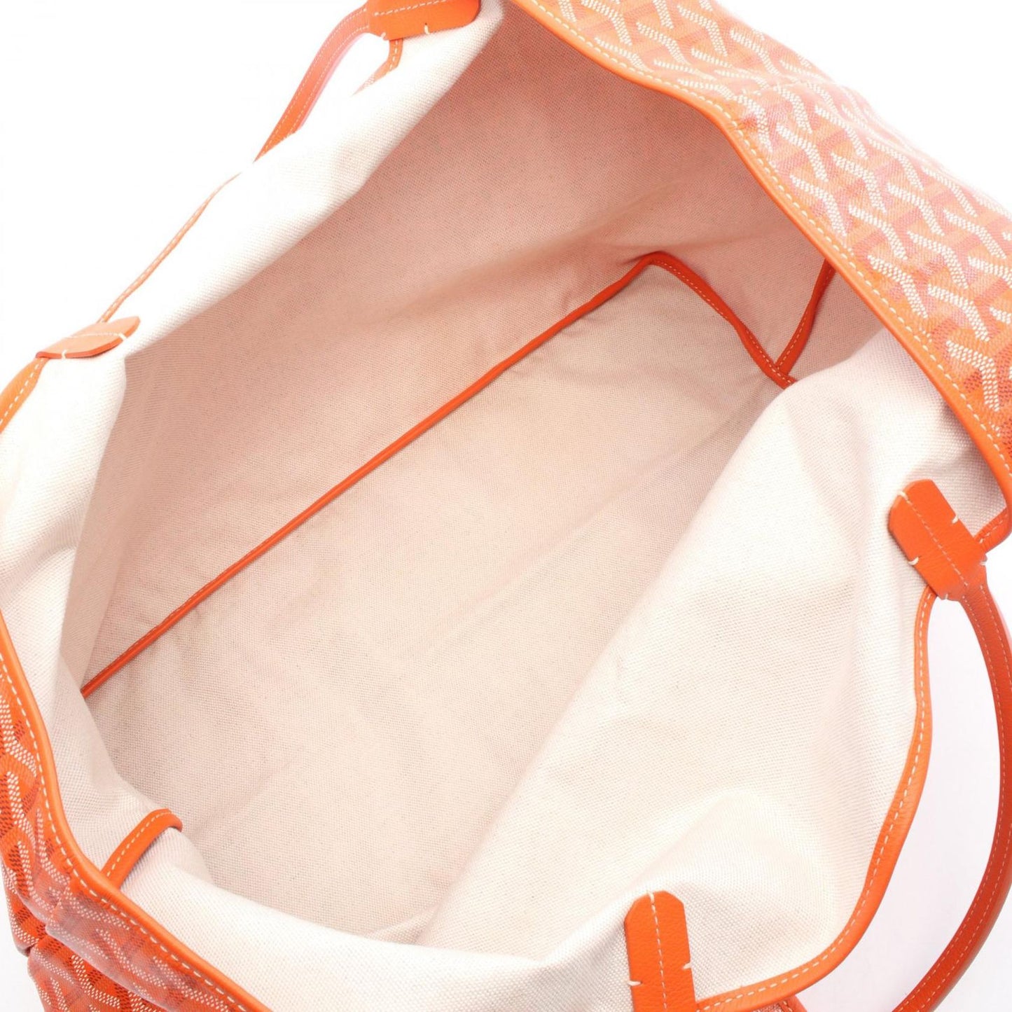 GOYARD Saint Louis GM Tote Bag in Orange - Timeless Elegance