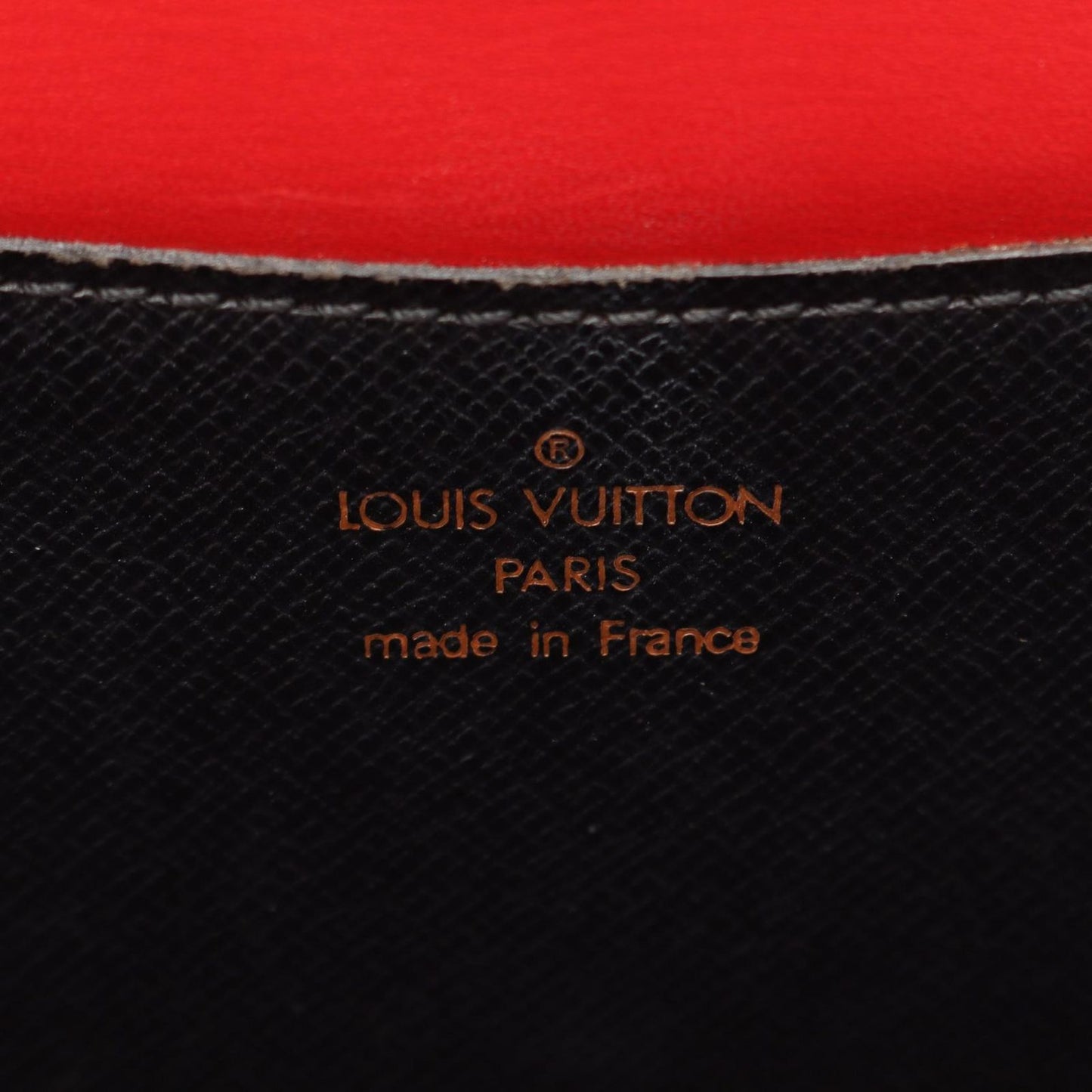 Louis Vuitton Grunel Epi Shoulder Bag in Castilian Red - Timeless Elegance