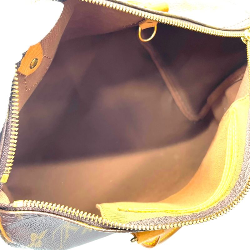 Louis Vuitton Speedy 30 Monogram Canvas Handbag - Brown