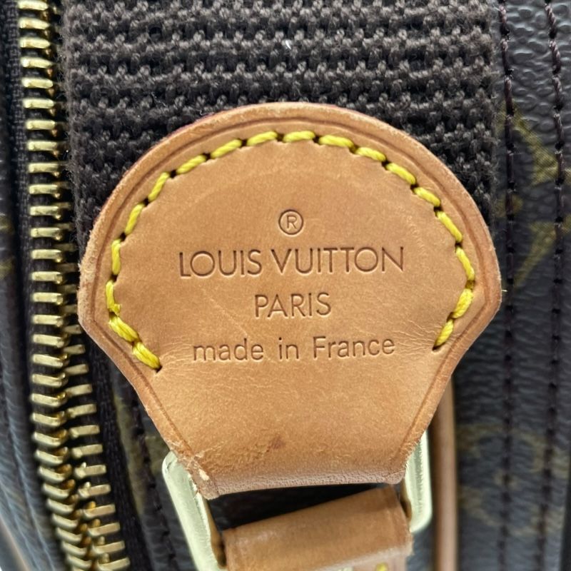 Louis Vuitton Reporter PM Monogram Canvas Shoulder Bag - Brown