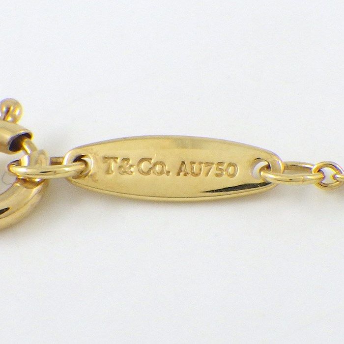 Tiffany & Co. By The Yard Bracelet with Diamond - K18YG