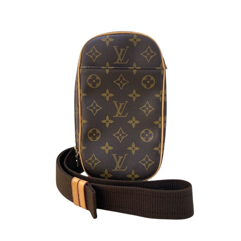 Louis Vuitton Pochette Gange M51870 Beige Monogram Body Bag