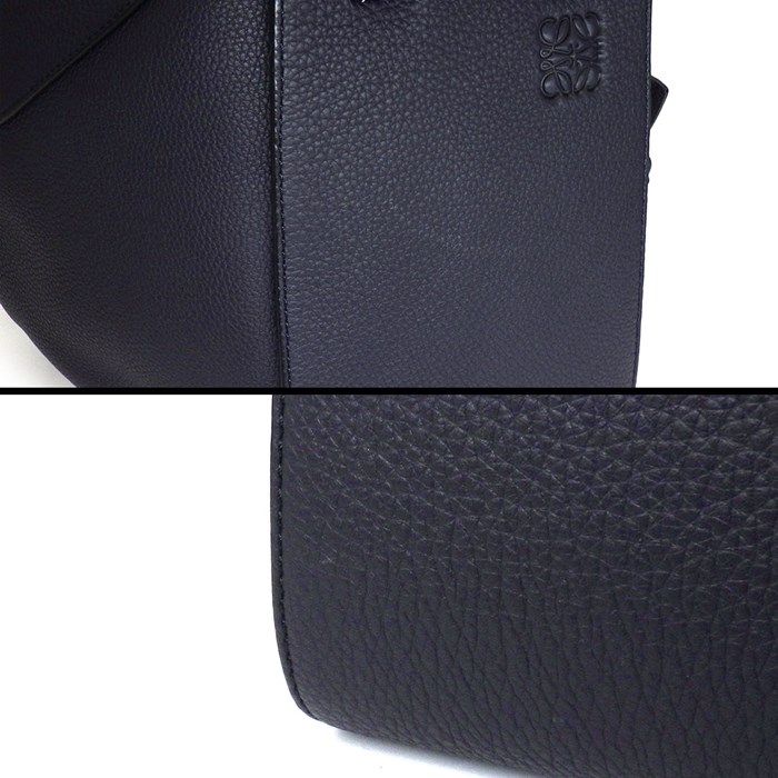 LOEWE Hammock Small Handbag in Midnight Blue - Exquisite Craftsmanship