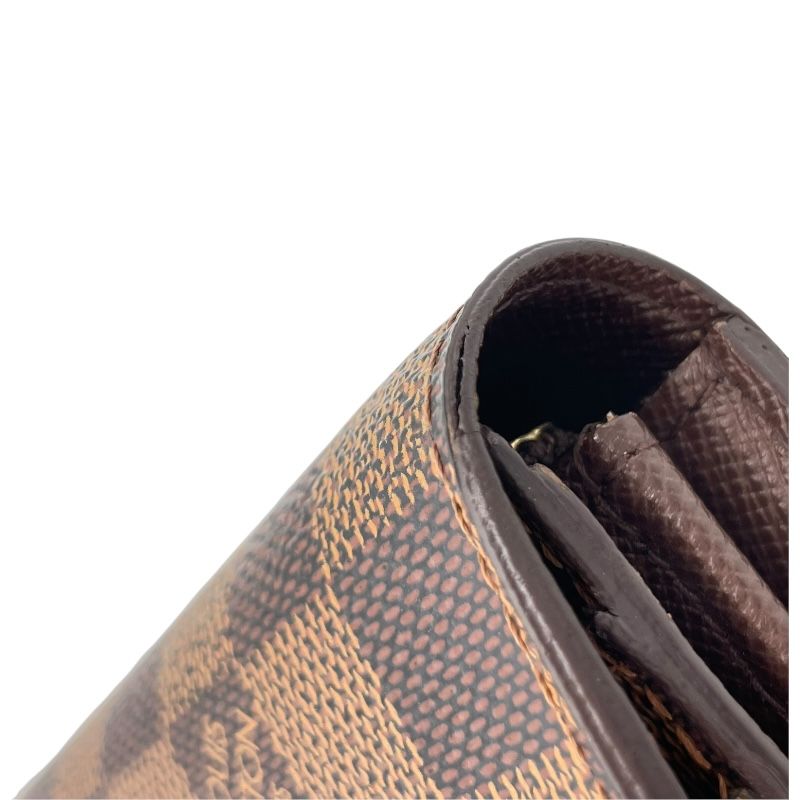 Louis Vuitton Portefeuille Sarah Brown Damier Canvas Long Wallet
