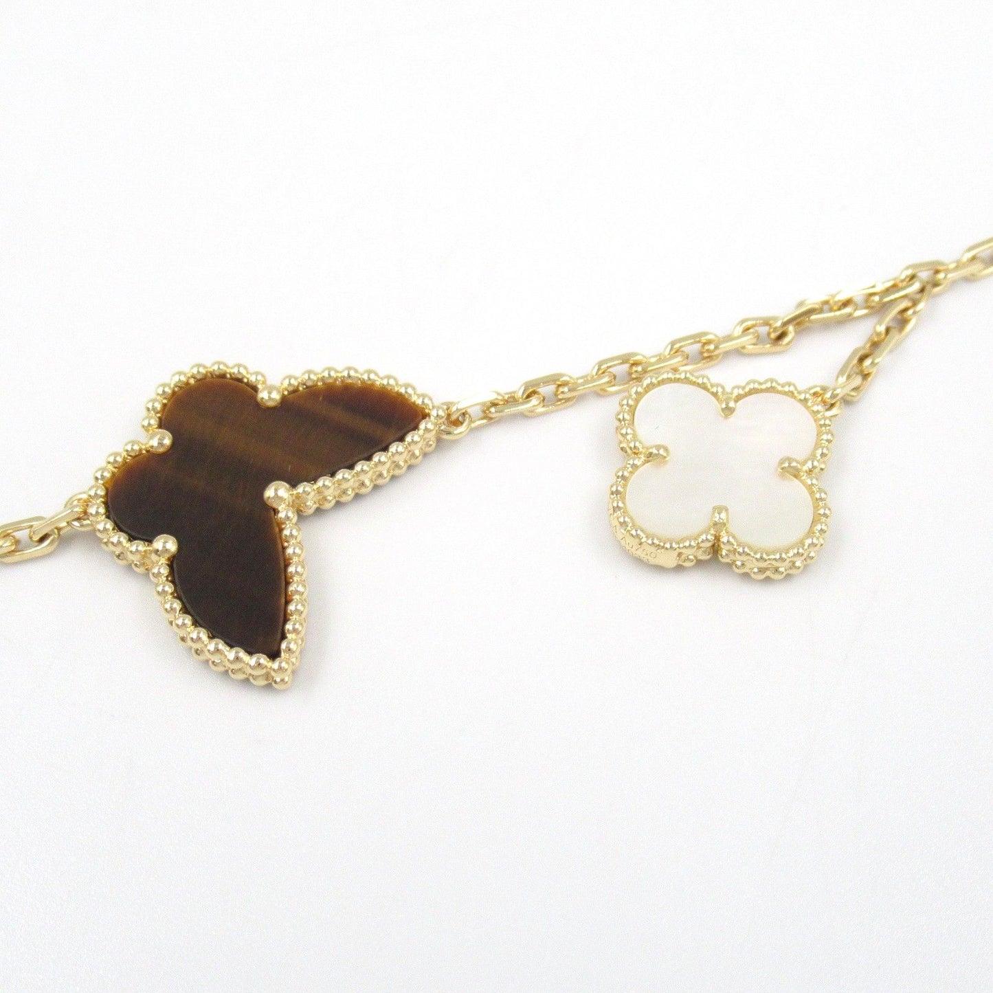 Van Cleef & Arpels Lucky Alhambra 4-Motif Bracelet in Yellow Gold
