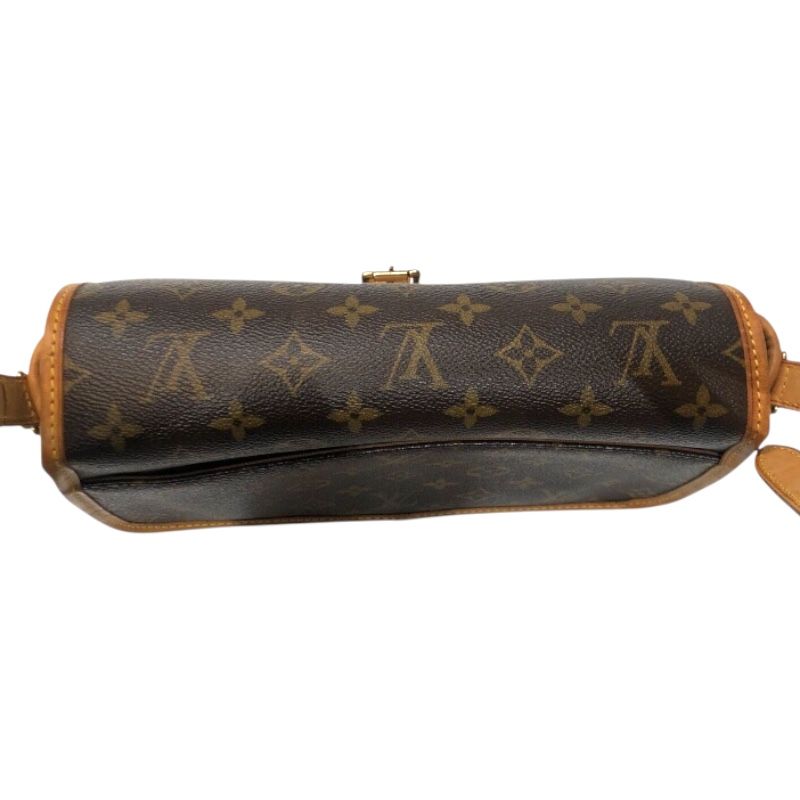 Louis Vuitton Monogram Salony Shoulder Bag - Brown & Gold Hardware