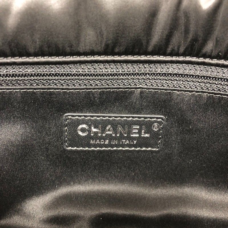 CHANEL Tweed Flap 2Way Bag - Multicolor & Black with Silver Hardware