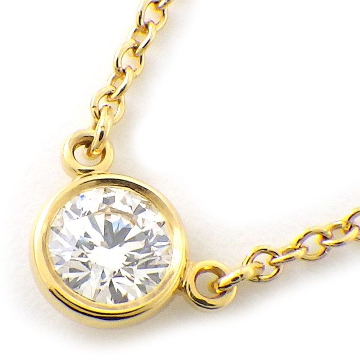 Tiffany & Co. By The Yard Diamond Necklace in 18K Yellow Gold