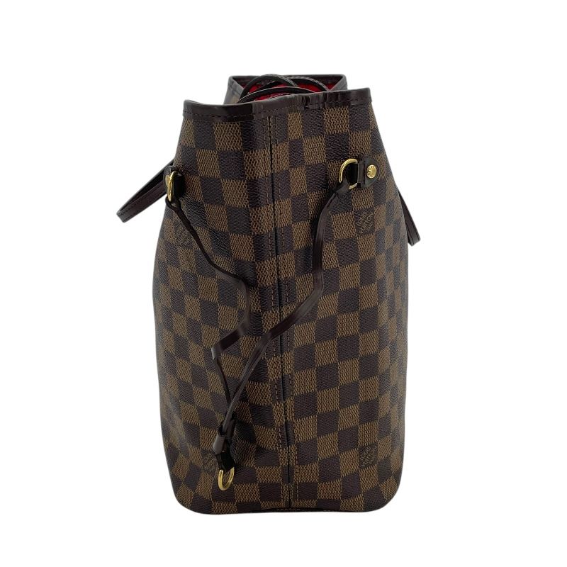 Louis Vuitton Neverfull MM Damier Ebene Canvas Tote Bag