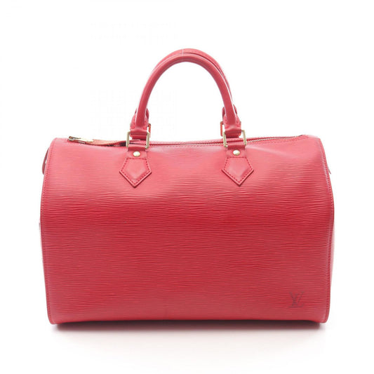 Louis Vuitton Speedy 30 Epi Handbag in Rouge - Timeless Elegance