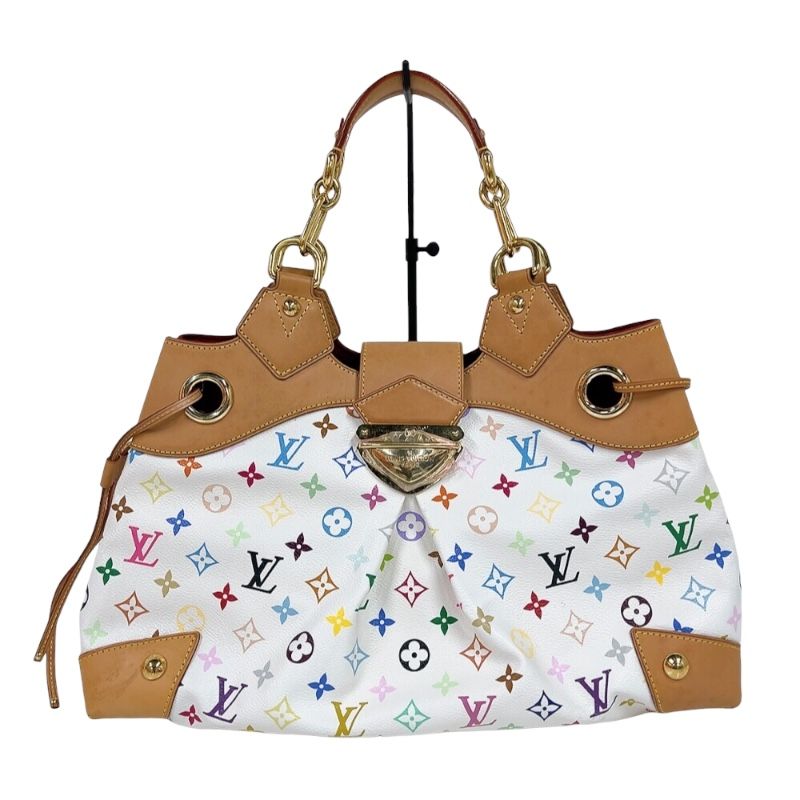 Louis Vuitton Ursula M40123 Monogram Multicolor Handbag - Gold Hardware