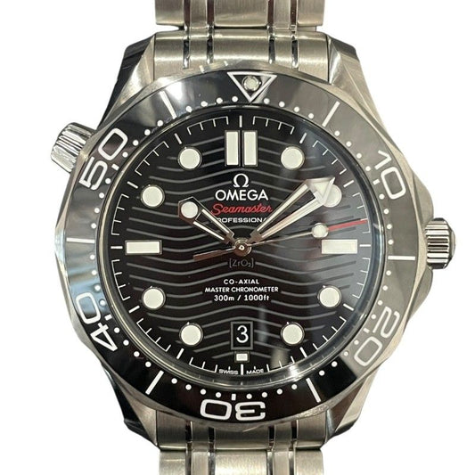 OMEGA Seamaster Diver 300M Co-Axial Men's Watch - Black Stainless Steel