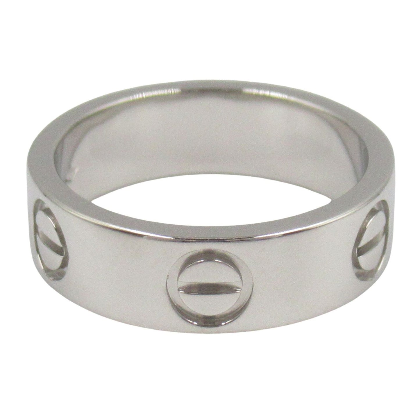 CARTIER Love Ring in Platinum Pt950 - Timeless Elegance