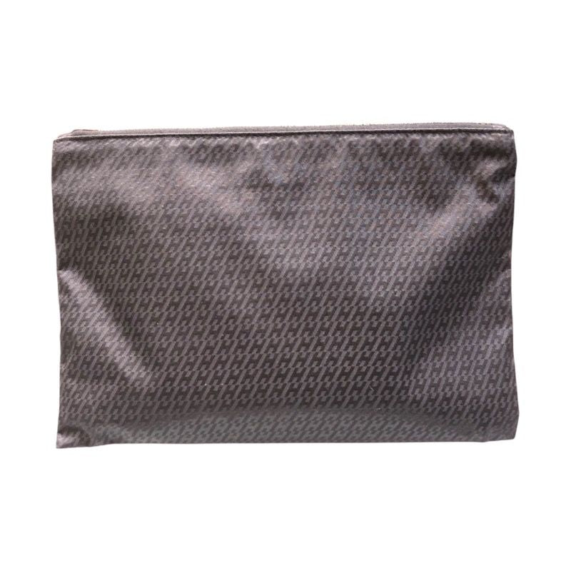 HERMES Silky Pocket Black Unisex Pouch - Timeless Elegance