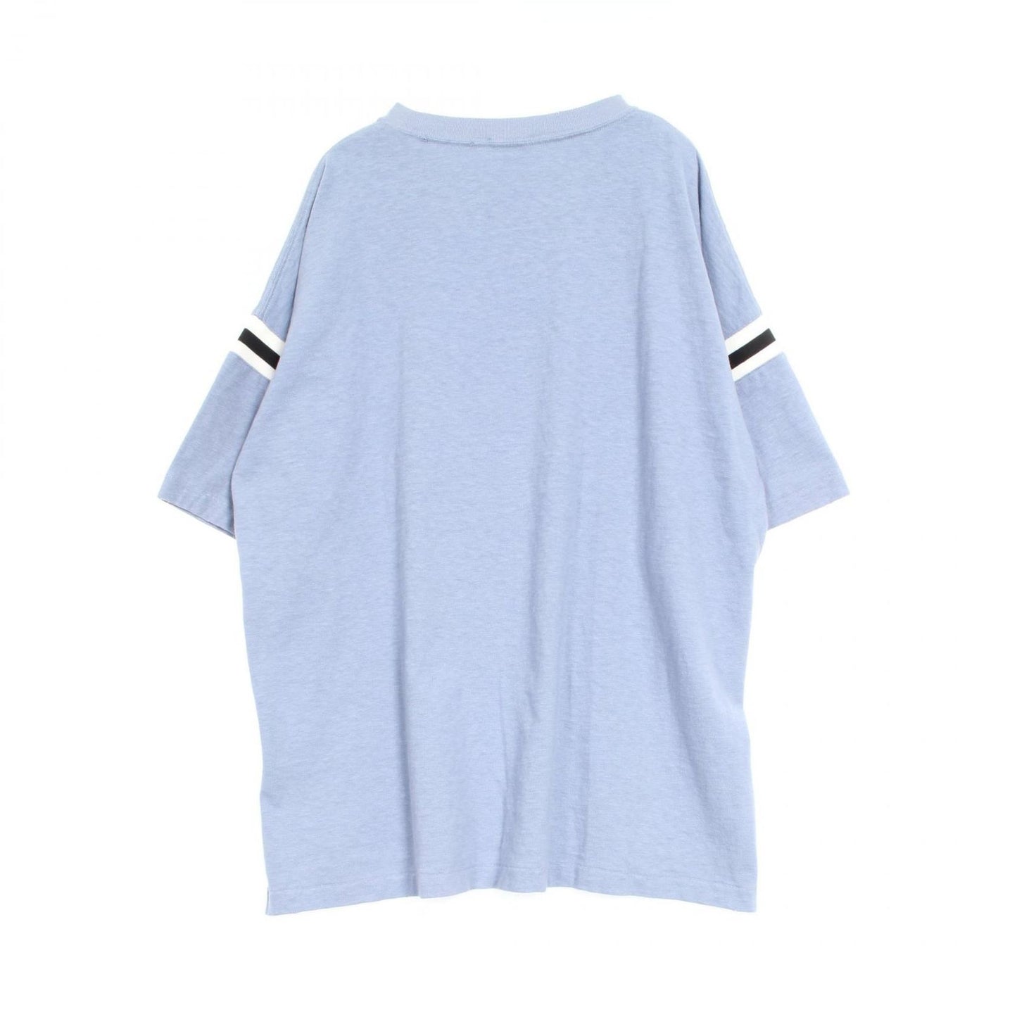 Dior Cotton T-Shirt in Blue & White - Size XL