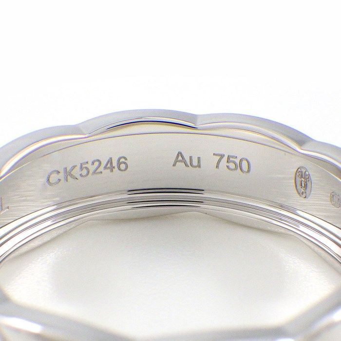 CHANEL Coco Crush Medium Ring in K18 White Gold - Size 21