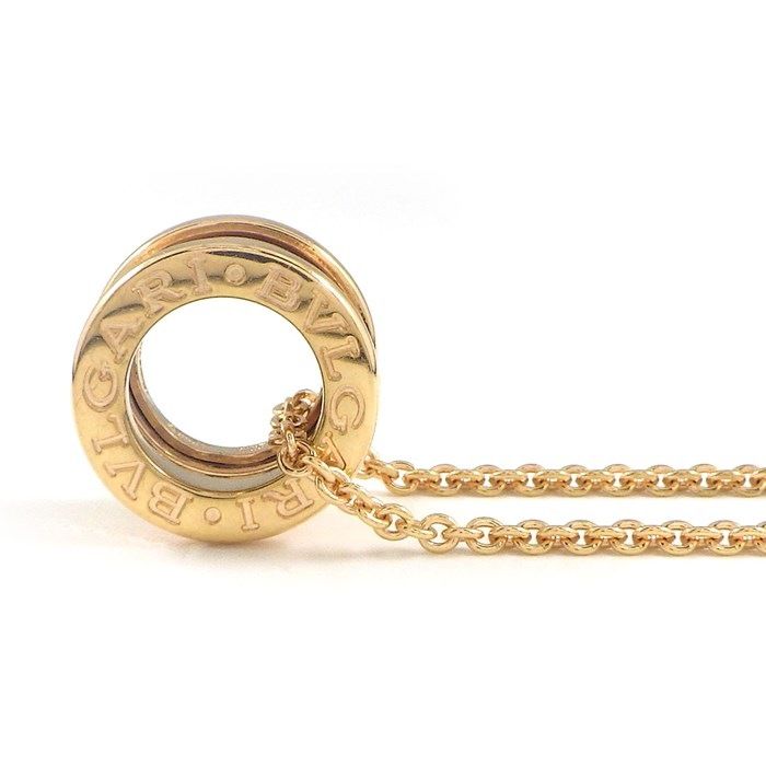 BVLGARI B.zero1 Necklace in K18 Pink Gold - Exquisite Craftsmanship